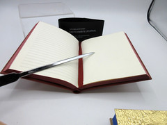 Sketch Write Sketchbook and Journal Leather Cover 4X6″ Graphic Image Terracotta
