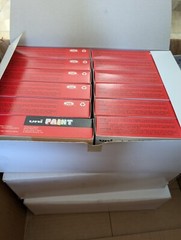 Case of 12 packs of 12 (144 markers total) uniPAINT Red 63602 Medium Line PX-20