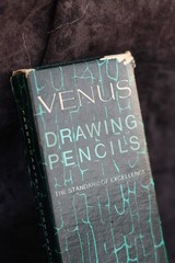 VTG Venus 3820 HB Drawing Pencils Black, Single Color Box of 12 New 3 Available