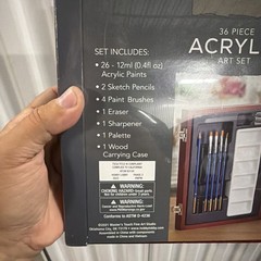 Master’s Touch fine art studio 36 piece acrylic art paint set Retail $ 39.99