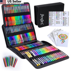 Gel Pens for Adult Coloring Books, 160 Pack 80 Count (Pack of 1), Multicolor