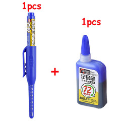 NEW Long Head Nib Deep Hole Markers Pen 20Mm/45Mm Waterproof White Tile Carpente