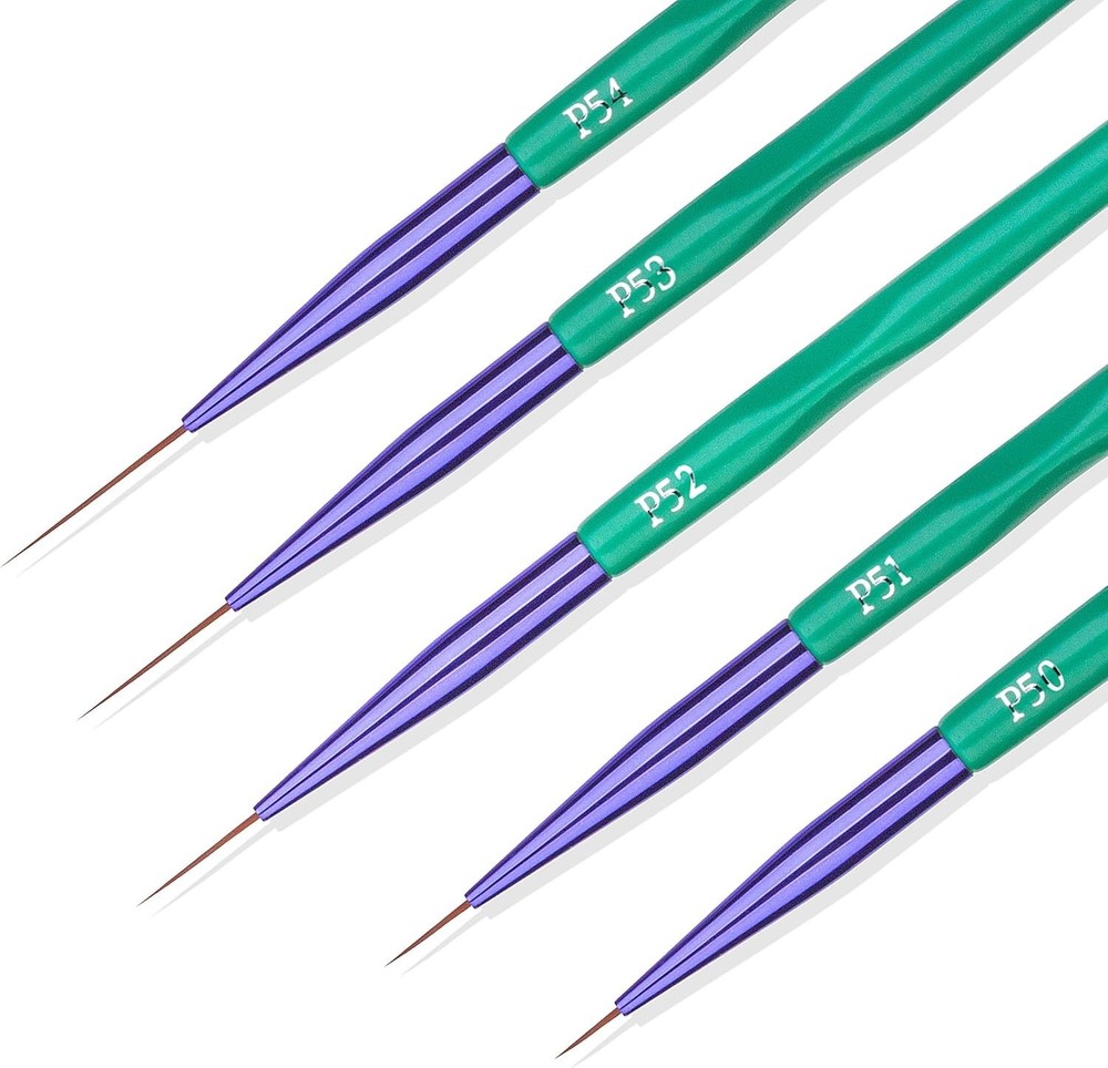 Detail Paint Brushes, Ultra Fine Tip Thin Brush for Fine Detailing & Art Paintin