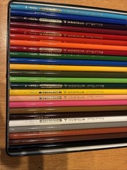 Mitsubishi Poly color Coloring Pencil No. 7500 24 Colors
