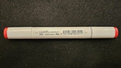 5 NEW SINGLE DUAL-TIPPED COPIC ALCOHOL MARKERS/COLORS: (B16, C6, RV69YG06, R35)