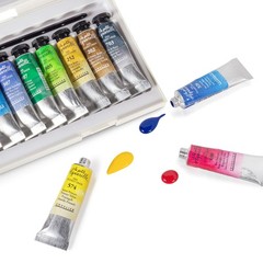 Sennelier La Petite Aquarelle 12 10Ml Tubes 3.96 Fl Oz (Pack of 1), Multicolor