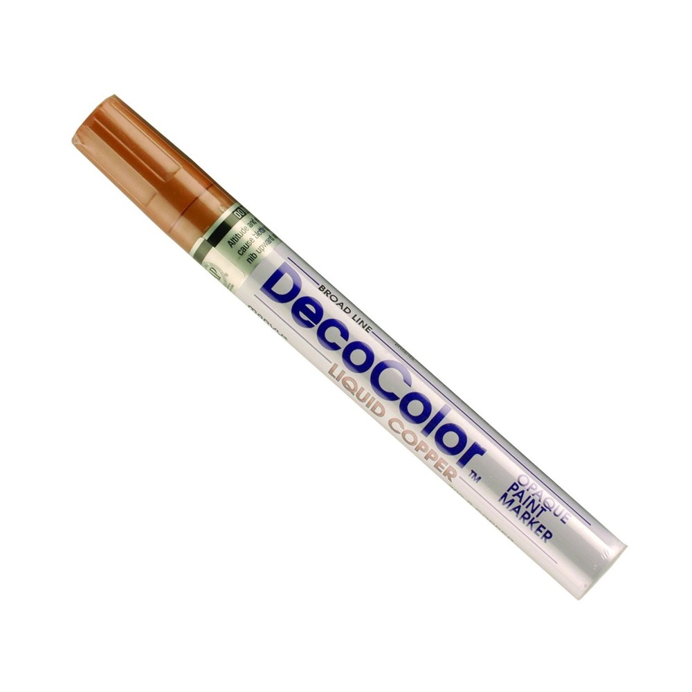 Marvy Deco Color Broad Point Paint Marker for Art Supplies DIY Projects Copper