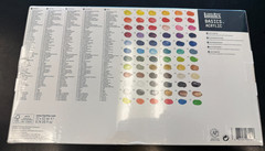 Liquitex BASICS Acrylic Assorted Colors Set of 72, 22ml Tubes NEW SEALED