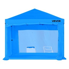 VEVOR Portable Paint Booth Tent 115.35 x 115.35 x 71.26 inch Portable Spray Tent
