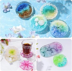 LET’S RESIN 48pcs Concentrated Alcohol Ink Set, Vibrant Colors Alcohol-Based …