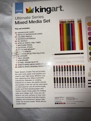 Kingart Ultimate Series 175 Piece Mixed Media Art Set