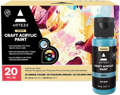 Craft Acrylic Paint Set, Water-Based Acrylic Craft Paint, Matte Finish Artist Pa