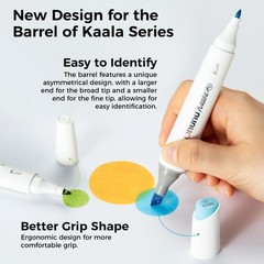 Ohuhu Markers, 60+1 Colours 1 count (Pack of 60), 60 Illustration Colors