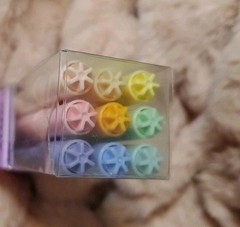Signature Pastel Double Tipped Felt Markers | Box of 9 Vibrant Pastel Colors …