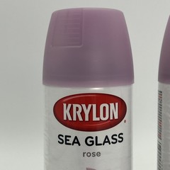 Sea Glass Krylon Spray Paint ROSE 9051- 12 Ounce Discontinued DIY Easter Pink
