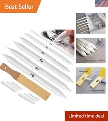 Professional Blending Stumps & Tortillions – 12 PCS Set for Artists & Students