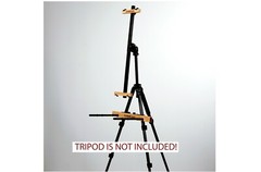 The LederEasel- Plein air/studio easel attaches to your tripod
