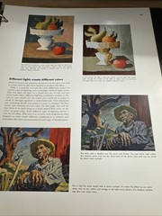 FAMOUS ARTISTS PAINTING COURSE ~ 1953 ~ 3 Cloth Vintage Binders ~ Excellent