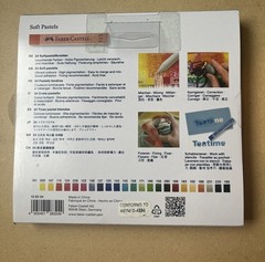 Faber Castell Soft Pastels 24 Count Multi Colored Art Supplies Set New Look