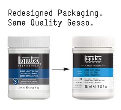 8.0 oz 237ml Professional Super Heavy Gesso Surface Prep Medium for Canvas