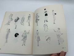 Vintage Fashion Illustration & Doll Hat Making Books Sewing Art