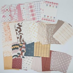 700sheet Multicolor Aesthetic Scrapbook Paper Pack,Textured