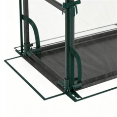 Waterproof Clear PVC Plant Grow Tent with Metal Frame, Wind Resistant