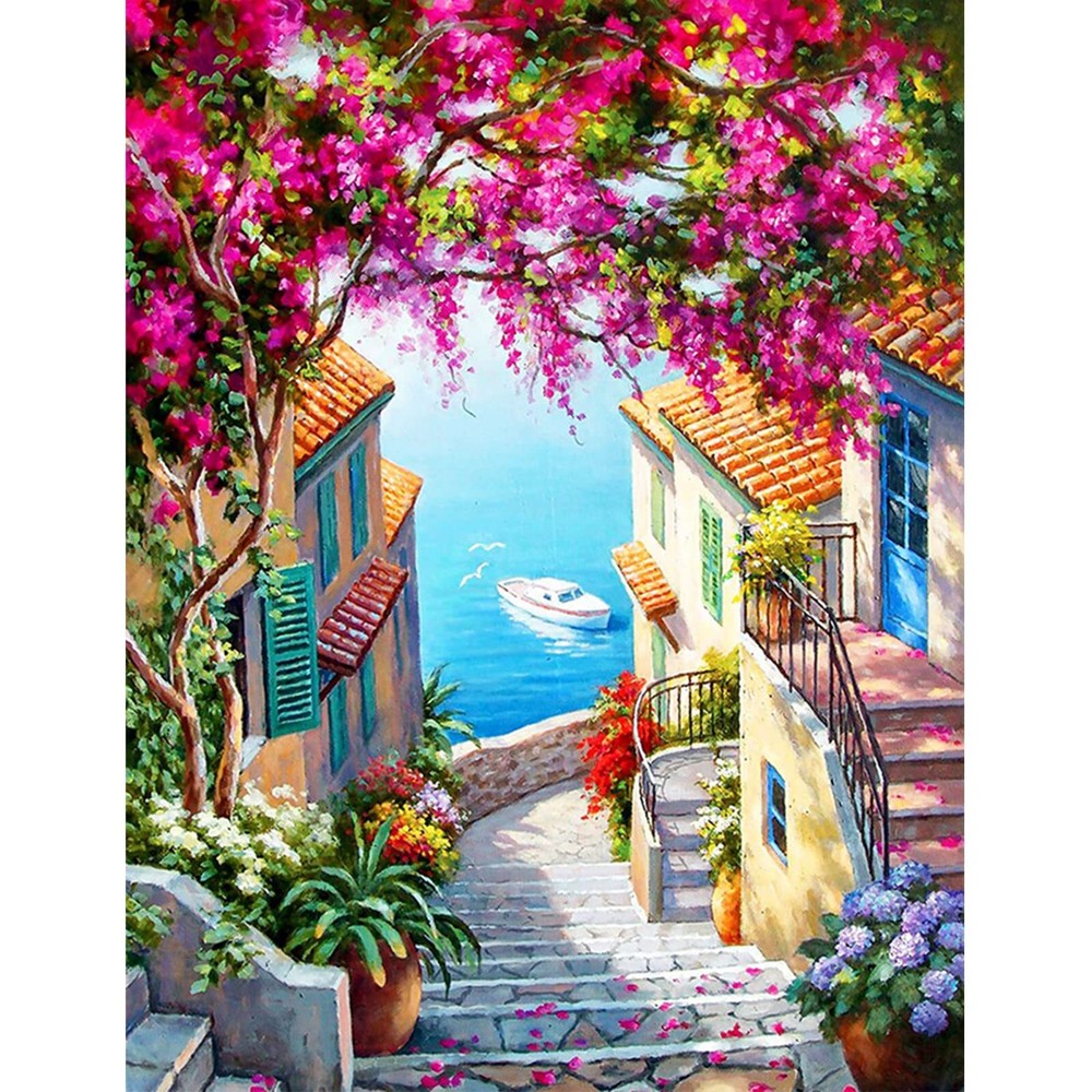 Acrylic Paint by Numbers for Adults Easy DIY Home Wall Decor 16”W x 20”L