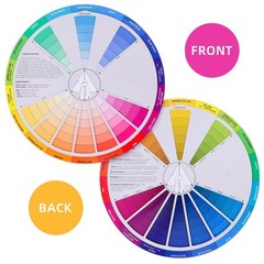 NUOBESTY Color Wheel, for Artist Matching Wheel 23cm, As Shown