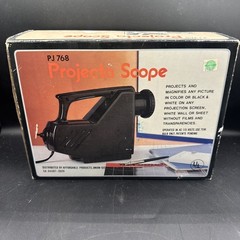 Vintage Projector Projecta Camera Scope PJ768 Art Drawing Tracing Project WORKS