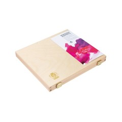 Schmincke – HORADAM® AQUARELL, elegant beech wood case, 80 x 5 ml tubes, fi