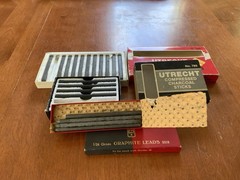 Vintage Artists Charcoal Lot – Utrecht Charcoal & Graphite Sticks & Koh I Noor
