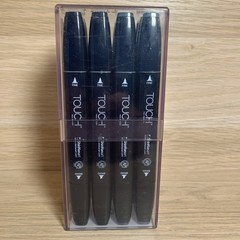 ShinHanart SHINHAN — Touch Twin 12 Alcohol Marker Pen Set — in BLUE / GREEN GREY