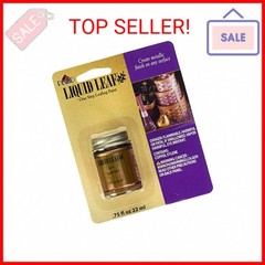 Plaid PLAID-6110.8oz Glaze, Classic Gold 6110 :Craft Liquid One Step Leafing Pai