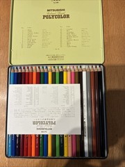 Mitsubishi Poly color Coloring Pencil No. 7500 24 Colors