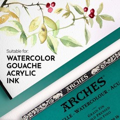 200177595 Watercolor Block, Cold Press, 10″ x 14″