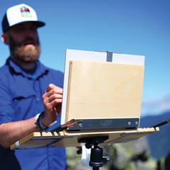 U.Go Plein Air | Anywhere Pochade Box, 8.4″X11.25″X1.25″ Inches, Plein Air Easel