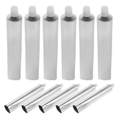 20 Pcs Aluminum Paint Tube Watercolor Tubes Empty Art Containers Supply