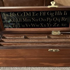 Calligraphy Pen Set Wooden Box. Art of Writing