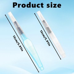 6 PCS Watercolor Water Brush Pens Refillable Paint Pens Painting Calligraphy
