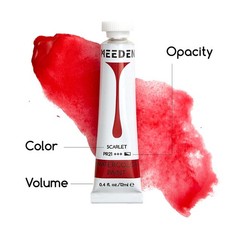 MEEDEN Watercolor Paint Tubes Set – 48 x 19.2 Fl Oz (Pack of 1), 48 Colors