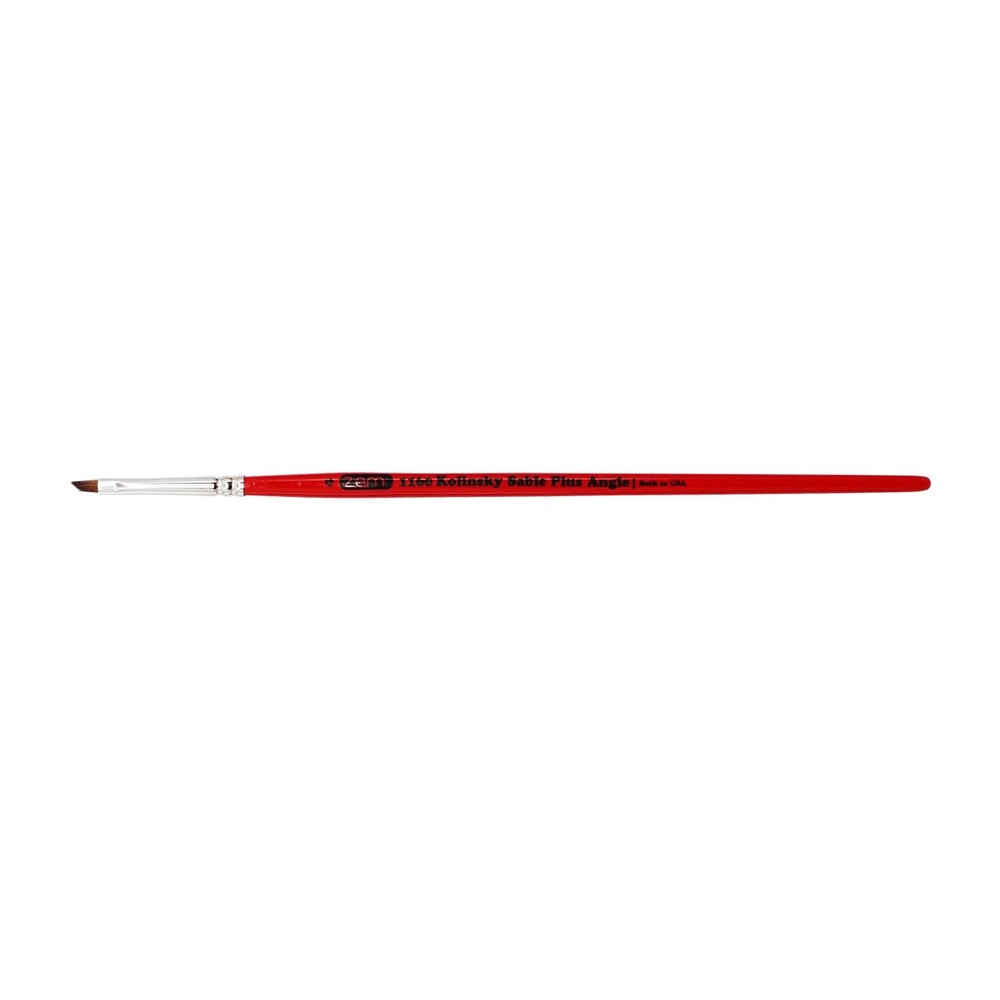 1160 Kolinsky Plus Sable + Synthetic Angle Shader Artist Brush