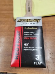 Arro Worthy Handcrafted Professional 3″ all paints brush HG solid Round Tapered