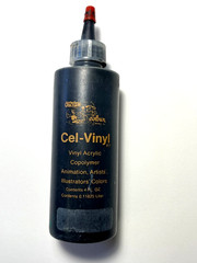 CEL-VINYL Paint CARTOON COLOUR COMPANY Black Vintage Animation paint 4 OZ bottle
