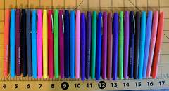 Papermate Flair Felt Tip Pens, Medium Point, Assorted Colors – Set of 29 – New