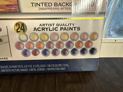 Art Skills Premium Paint by Number Kit 15” X 20” Set Sail Nautical 24 Paints