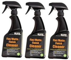 16oz Flat Matte Finish Cleaner – 16oz Bottle of USA – Unscented – Pack of 3