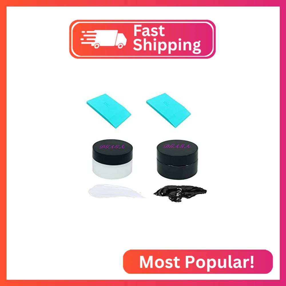 DGAGA 2 PCS Chalk Paste Paint with 2 PCS Mini Squeegees Chalk Paste Paint for St