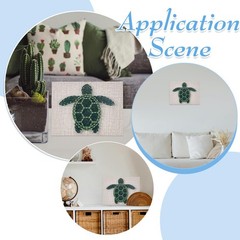 3D String Art Kit for Adults Beginners, DIY Sea Turtle String Craft Kit, Incl…