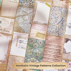 440PCS Vintage Scrapbook Supplies Kit – 360 Sheets Decorative Papers & 80Pcs …